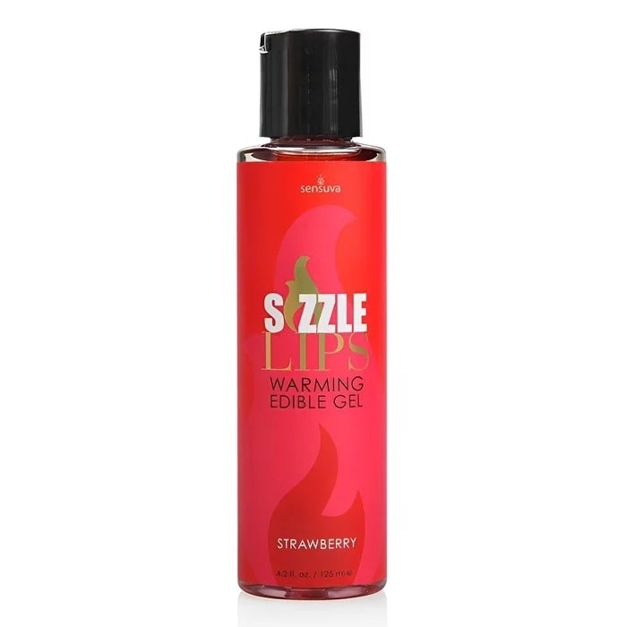 Strawberry Warming Edible Gel 125ml Q41551