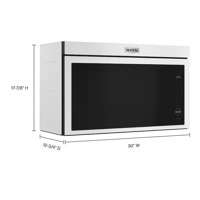 White 1000-Watt Over the Range Microwave G65302