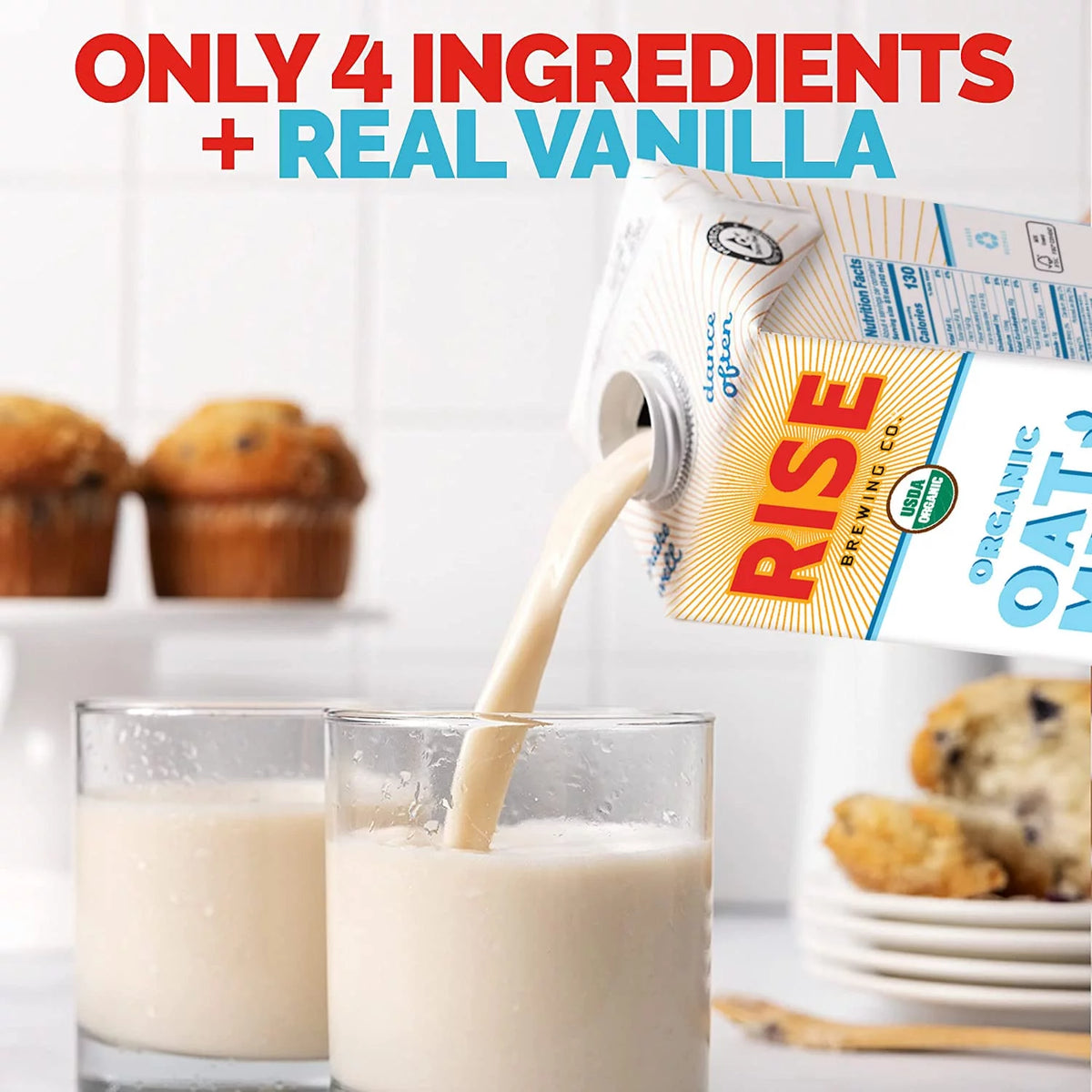 Vanilla Oat Milk 32 fl. oz. 6 Pack O100611