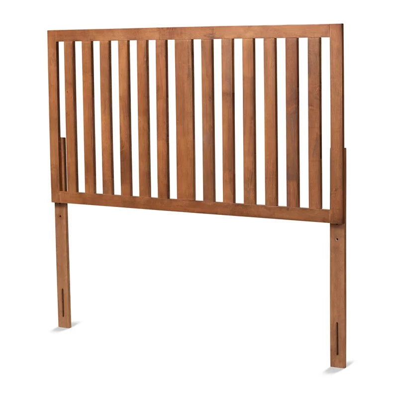 Ash Walnut Finished Wood Queen Size Headboard V9543