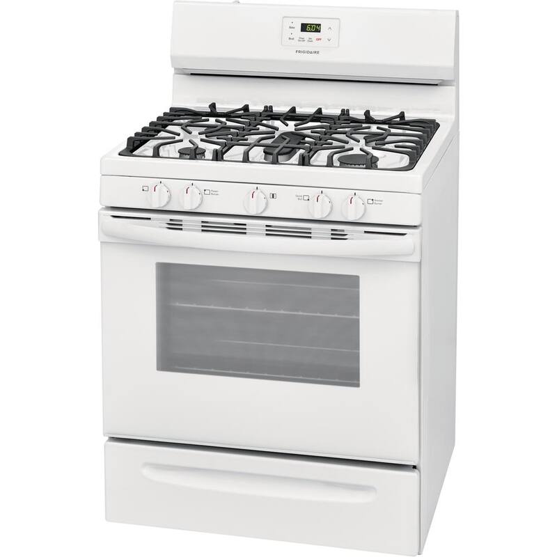 5-Burner Gas Range White F93061