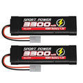 7.2V 3300mAh NiMH RC Battery 2 Packs S3856