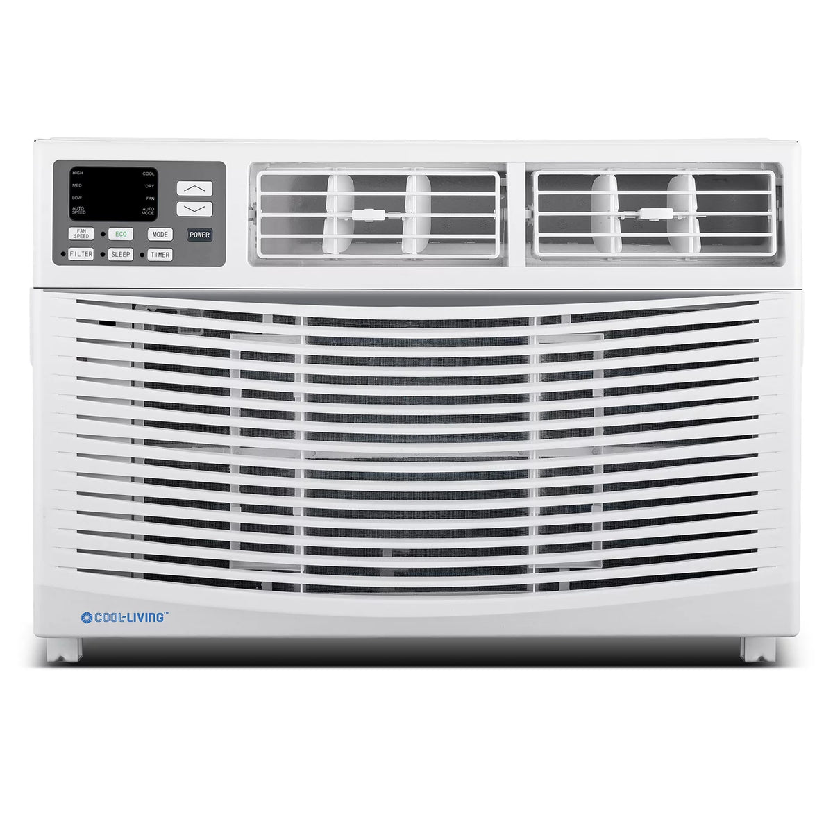 10,000-BTU 115-Volt White Window Air Conditioner with LCD Display and Remote C4074