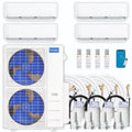 54,000 BTU 4 Zone Ductless Air Conditioner and Heat Pump G84826
