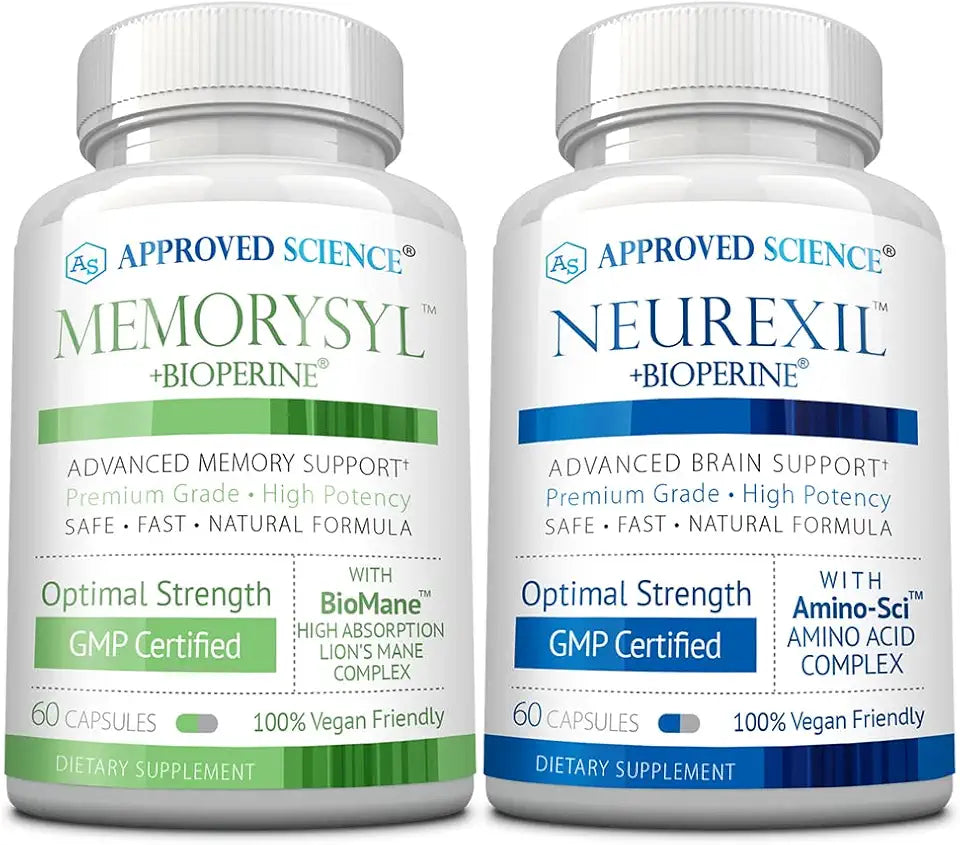 Memorysyl and Neurexil One Month Supply G8993
