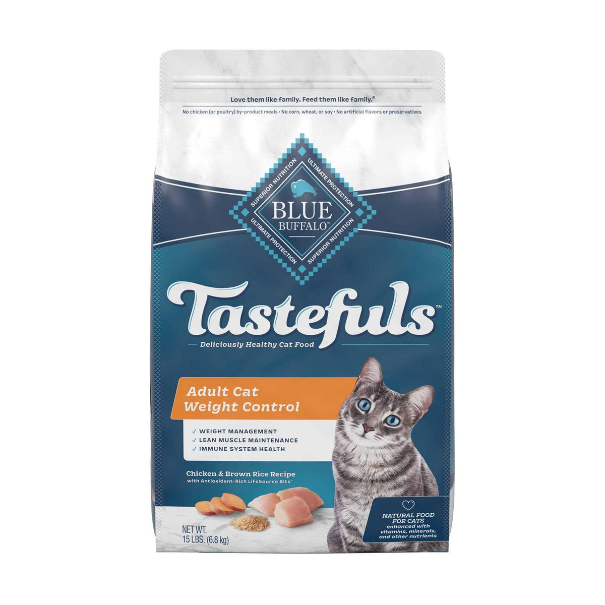 Blue Weight Control Adult Cat Dry Food Q6139
