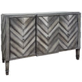 Reclaimed Wood 3-Door Console U14667