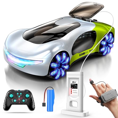 Remote Control Stunt Car with Light Spray & Sound U75589