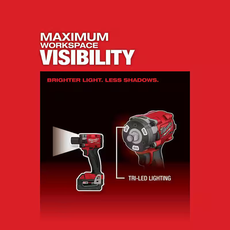18V Brushless Cordless 1/2 in. Compact Impact Wrench G153