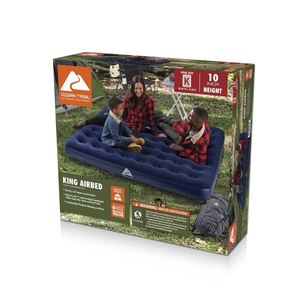 Air Mattress Queen 10 with Antimicrobial Coating G53796