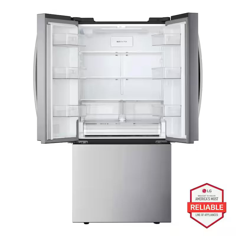 33 in. W 21 cu.ft. Counter Depth French Door Refrigerator with Ice Maker F472