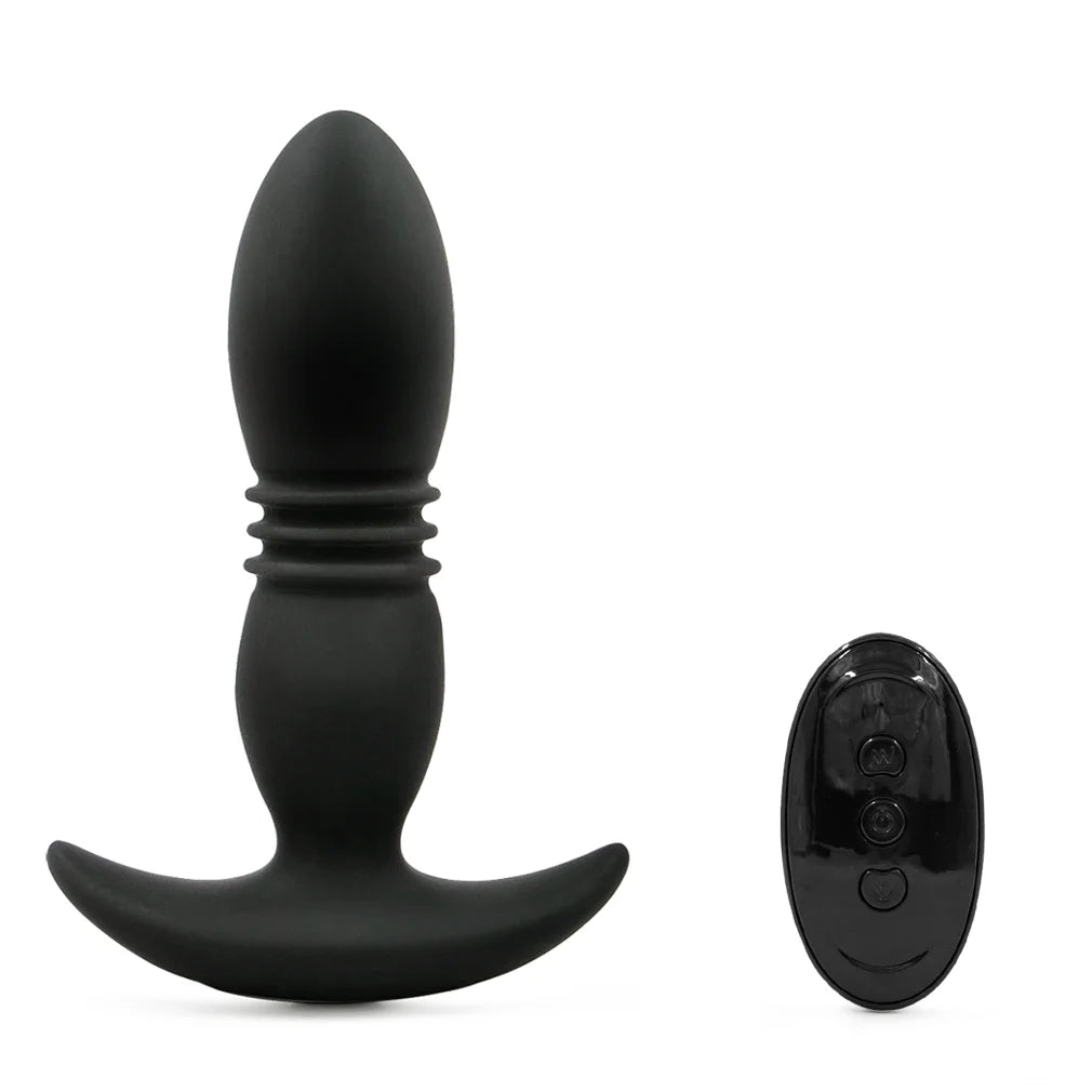 2in 1 Prostate Massager 7 Thrusting Modes Waterproof C2129