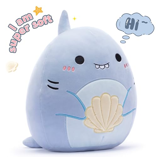 Large Shark Plush Pillow Stuffed Animal Toy 14" M2186