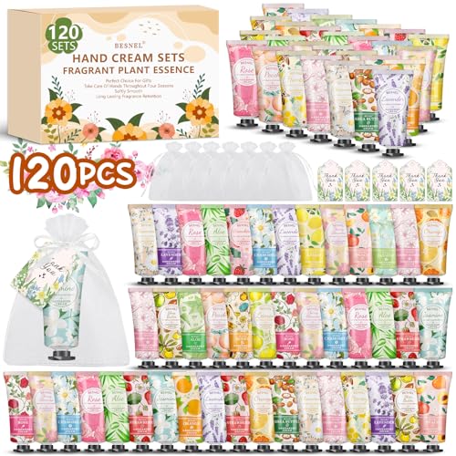 120 Pack Mini Moisturizing Hand Cream Travel Size K343967