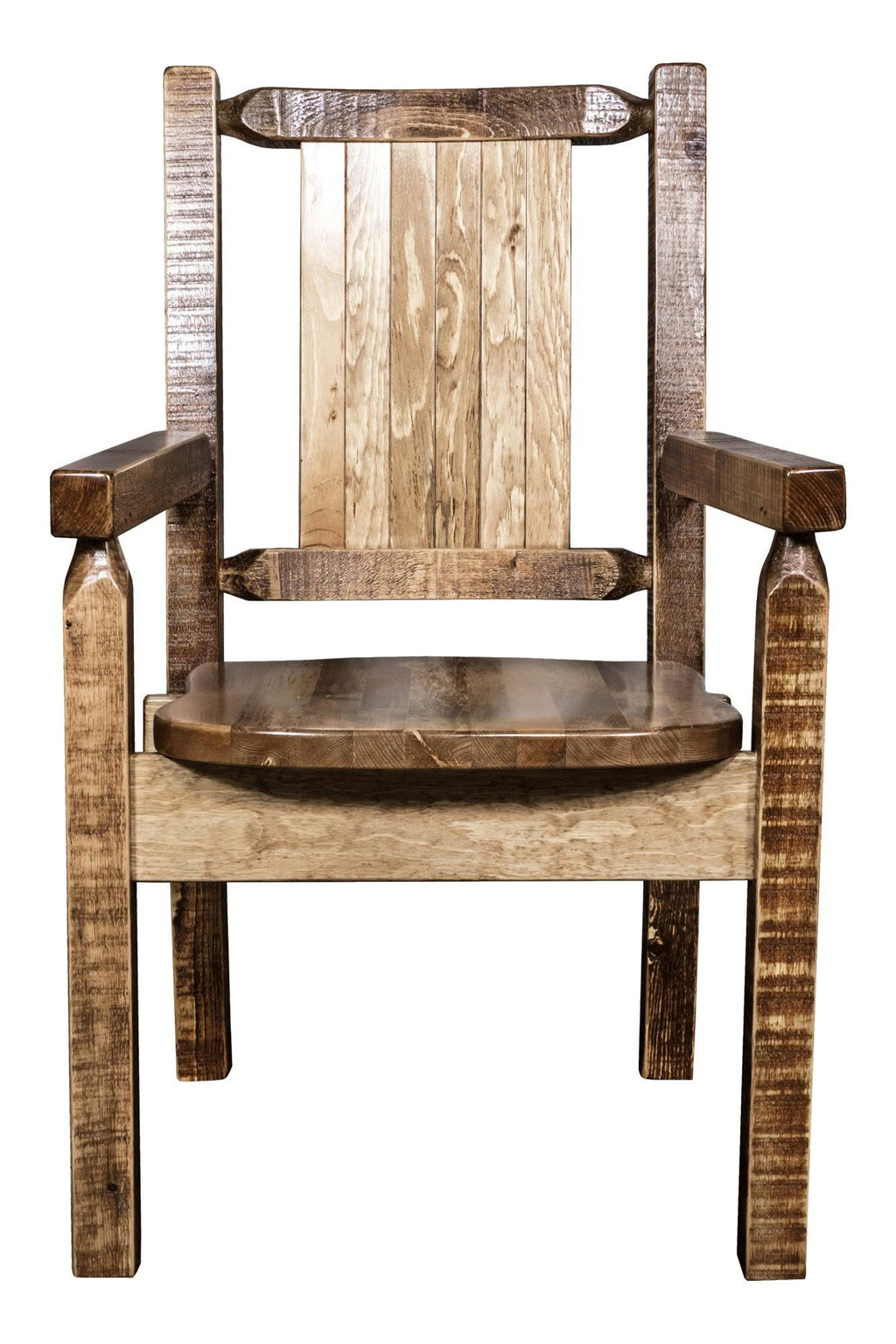 Captain's Chair with Laser Engraved Elk Design X573984