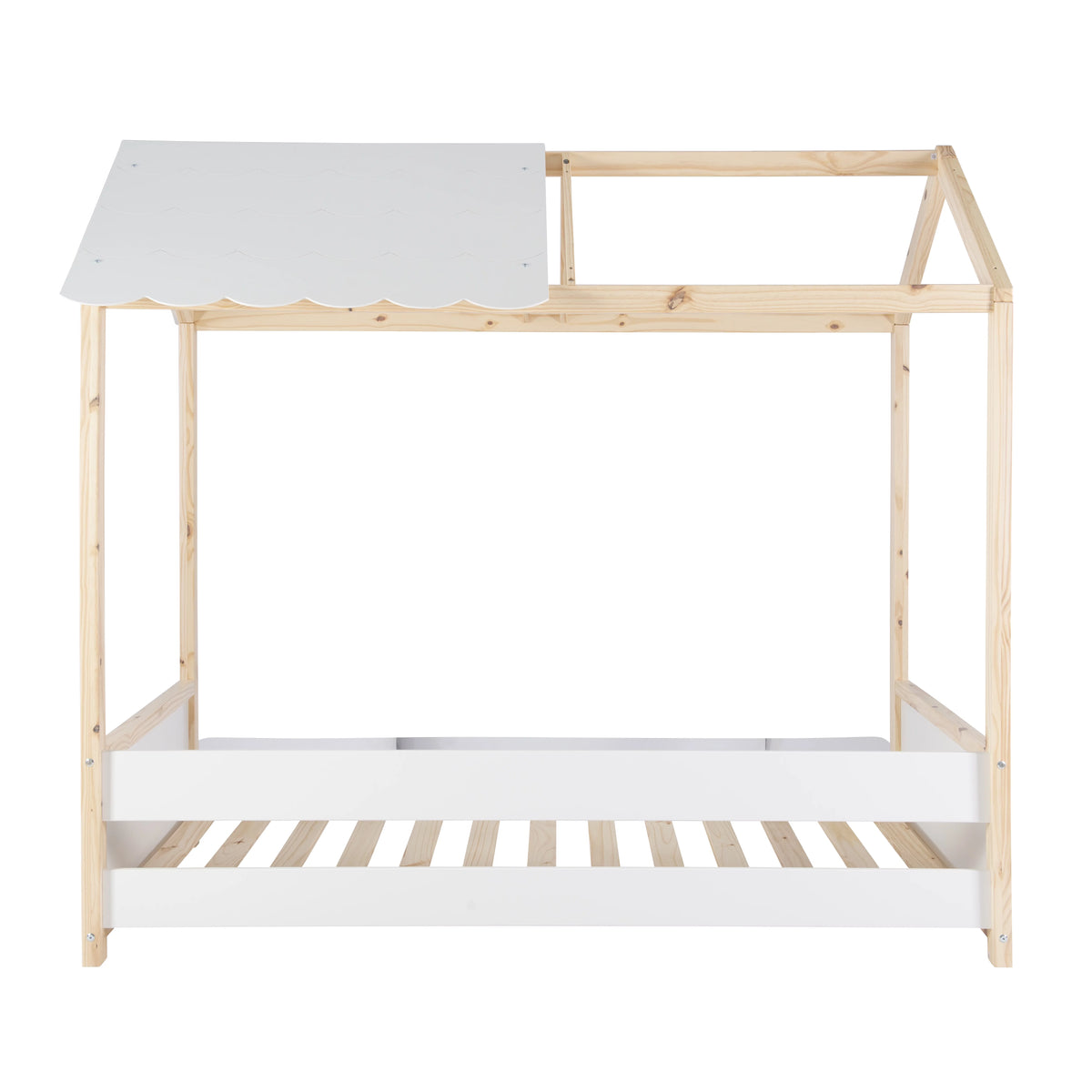 White Twin Kid's Bed U32716