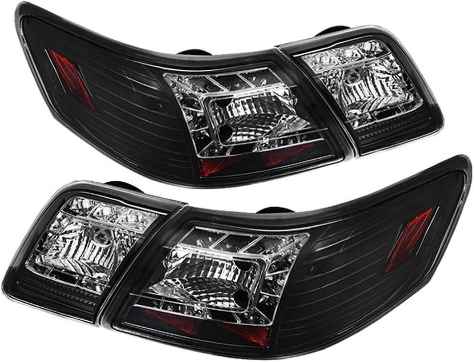 Black LED Tail Light Housing Lamp Assembly Replacement V99555