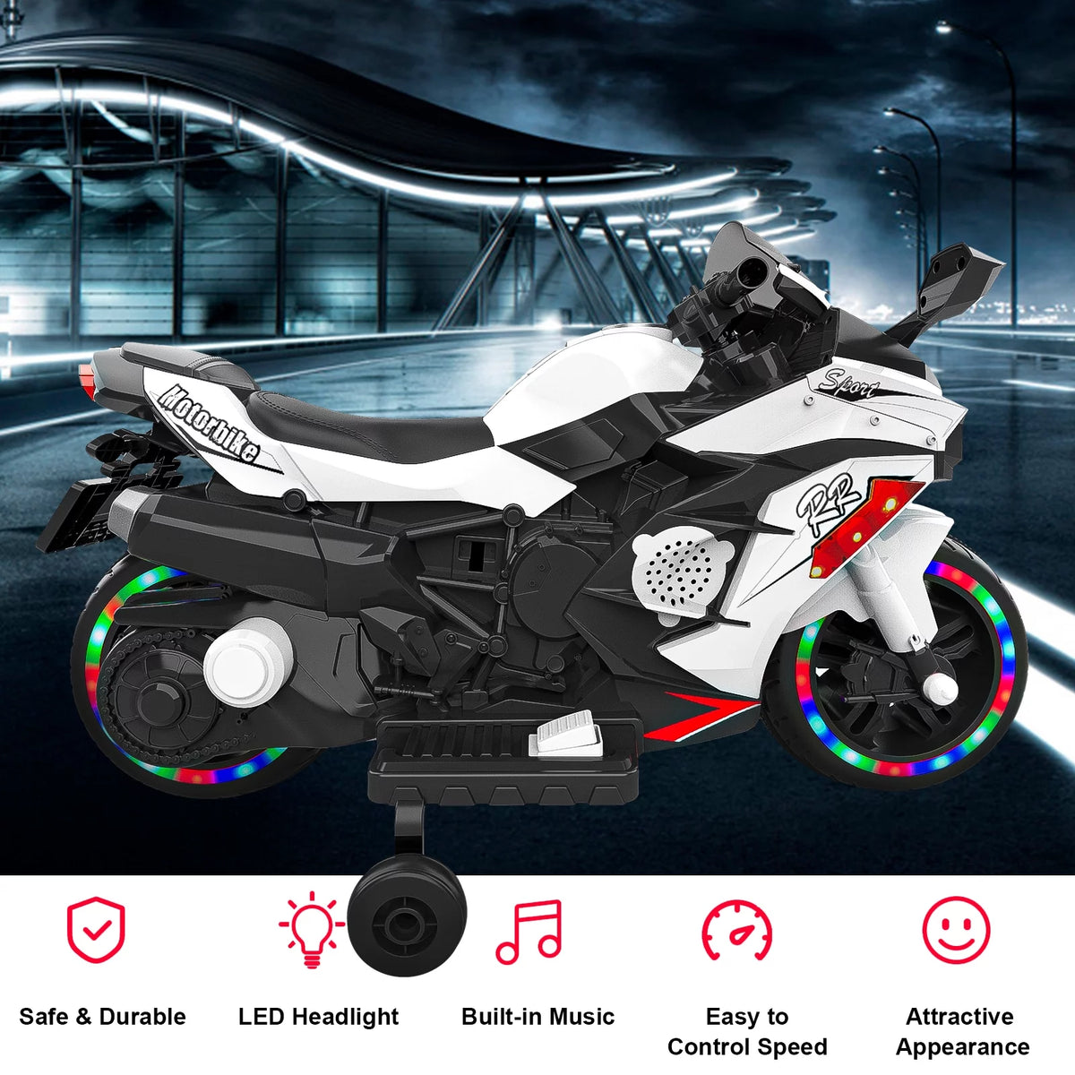 12V Kids Ride-On Motorcycle P265135