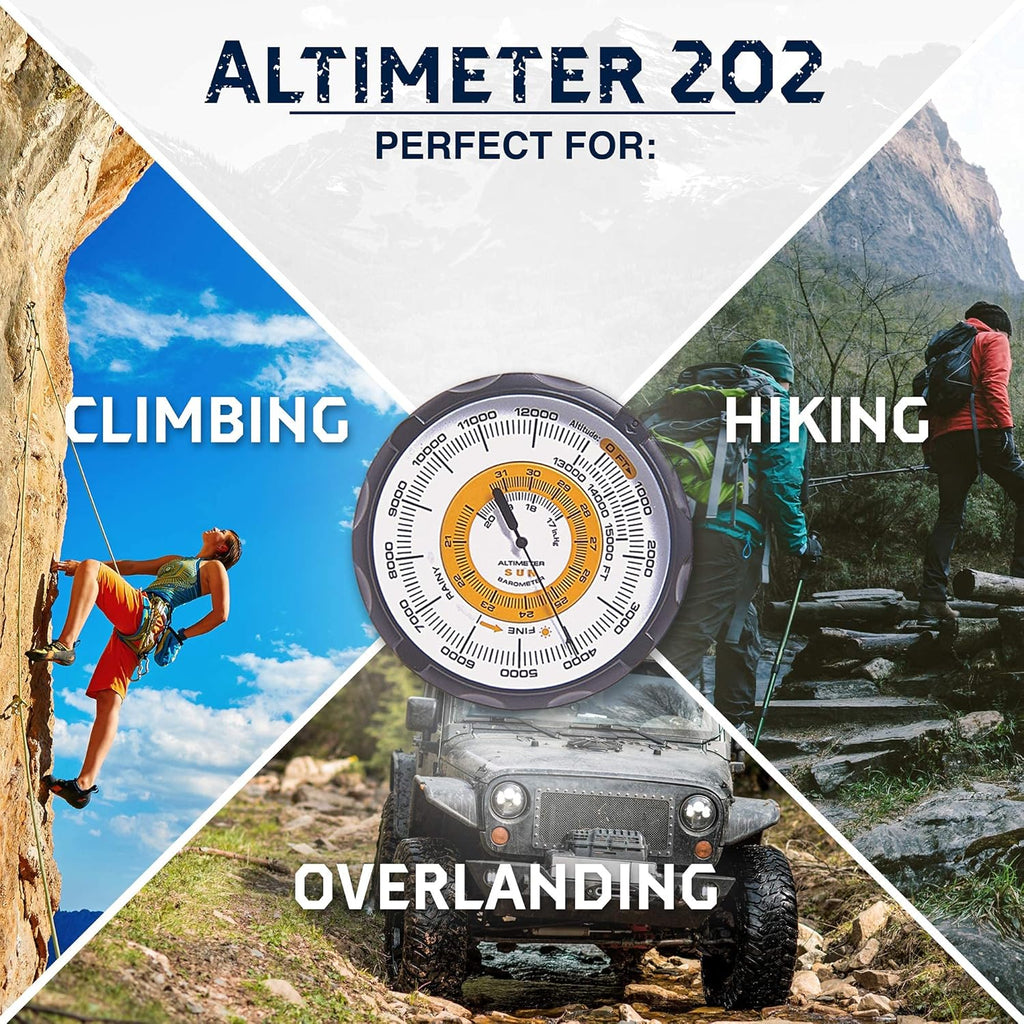 Battery-Free Altimeter and Barometer N54245
