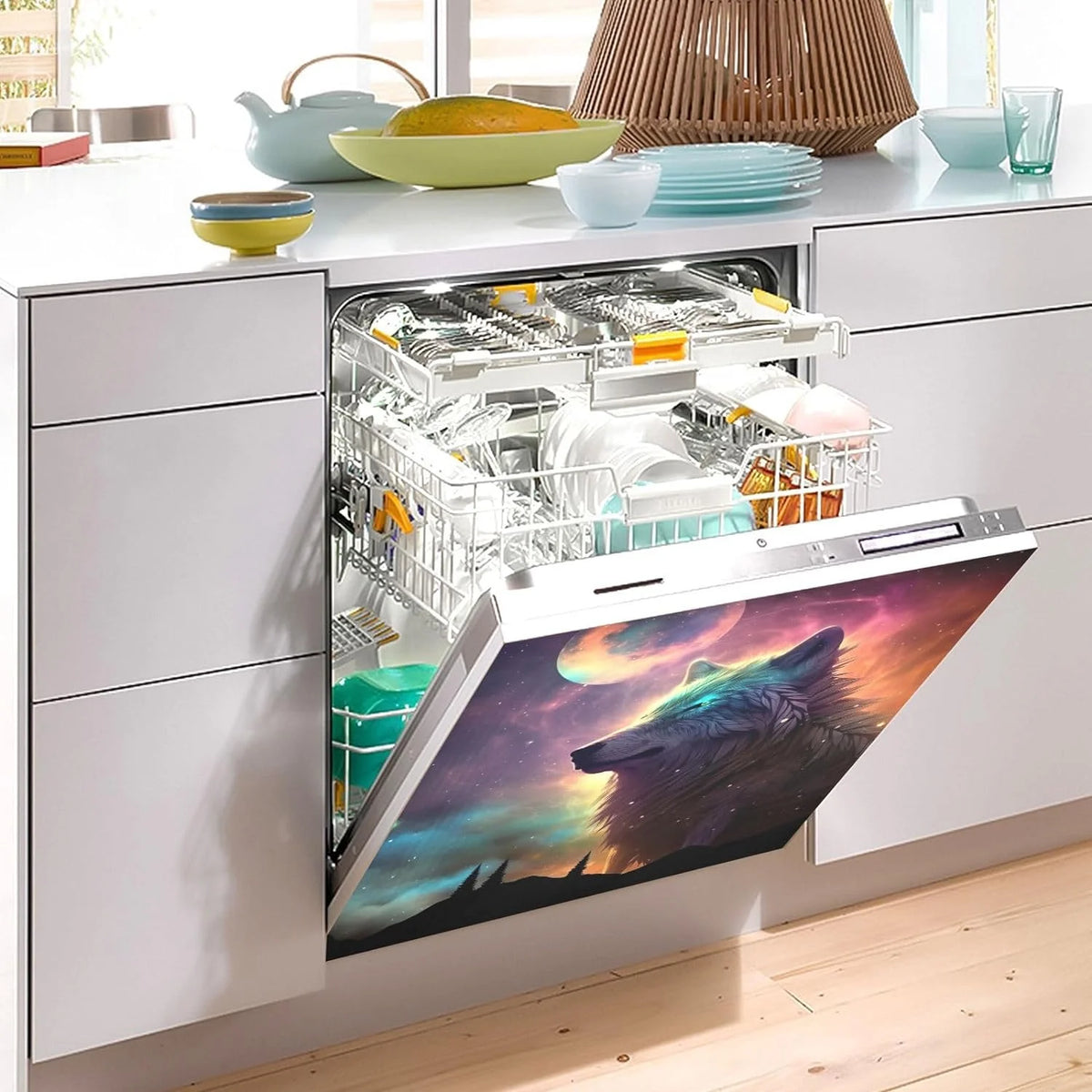 Magnetic Dishwasher Sticker 23in W x 26in H T15277