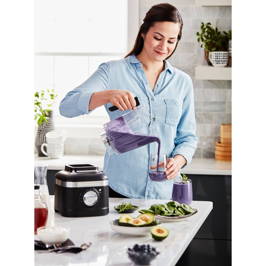 Die-Cast Metal Blender 1200W 1.8 qt Black matte P42263