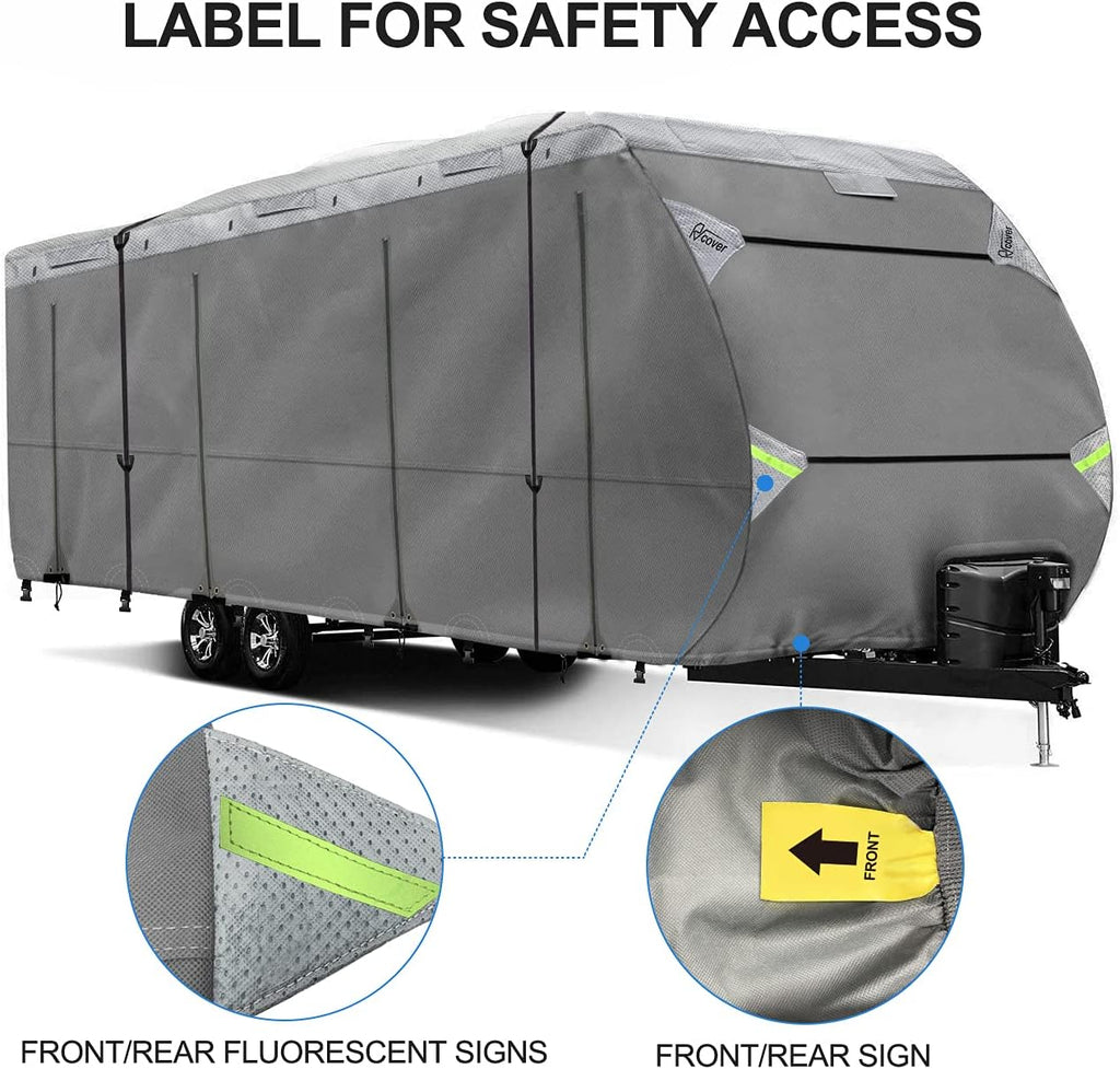 30-33 ft Non-Woven Fabric Waterproof RV Cover Y564725