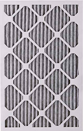 16x25x1 MERV 8 Pleated Carbon AC Furnace Air Filters 12 Pack W925256