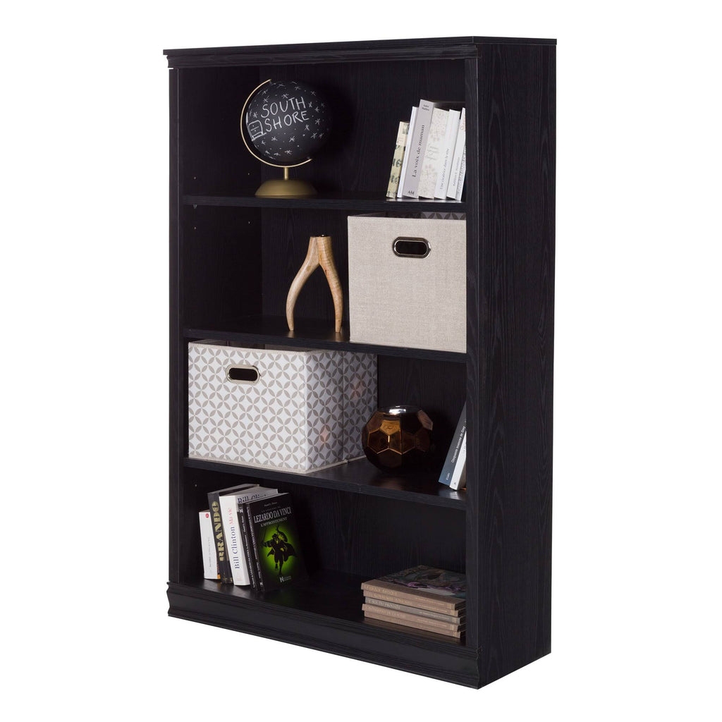 Black Oak 4 Shelf Bookcase S947716