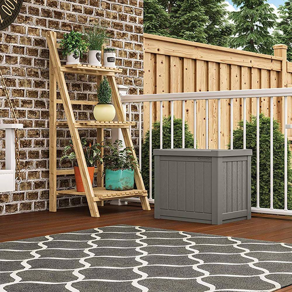 22 Gallon Resin Outdoor Storage Deck Box K541