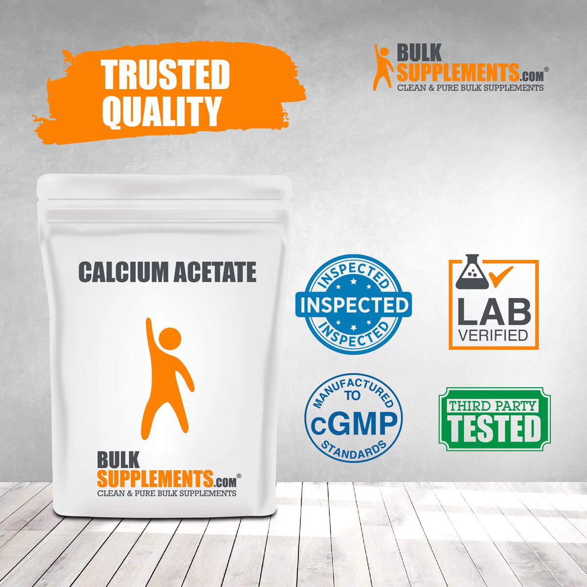 Calcium Acetate Powder 1 Kilogram E494
