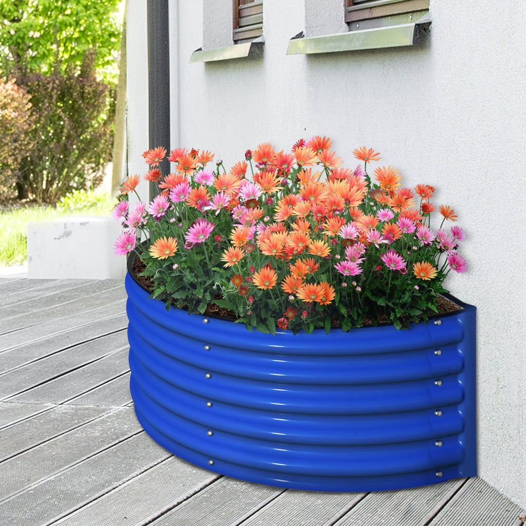17 Tall Semi-circle Raised Garden Bed R89915