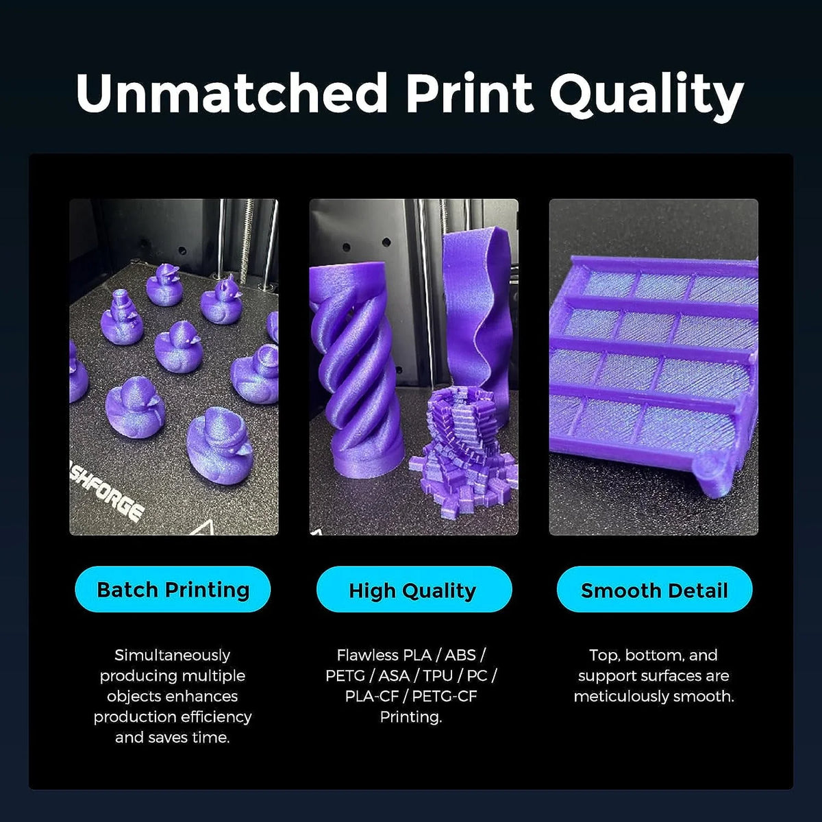 High Speed 3D Printer 8.7 x 8.7 x 8.7'' U82919