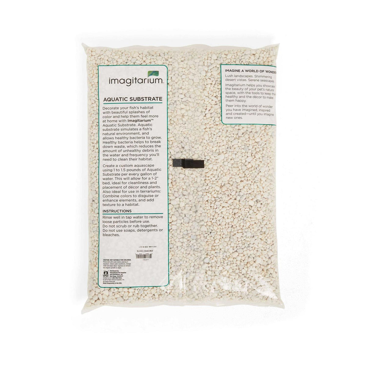 White Aquarium Gravel Substrate X573572