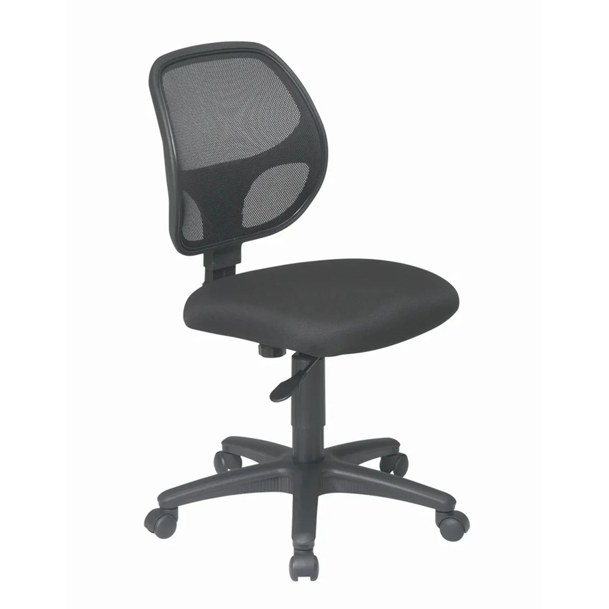 Mesh Screen Back Task Chair with Fabric Seat R195