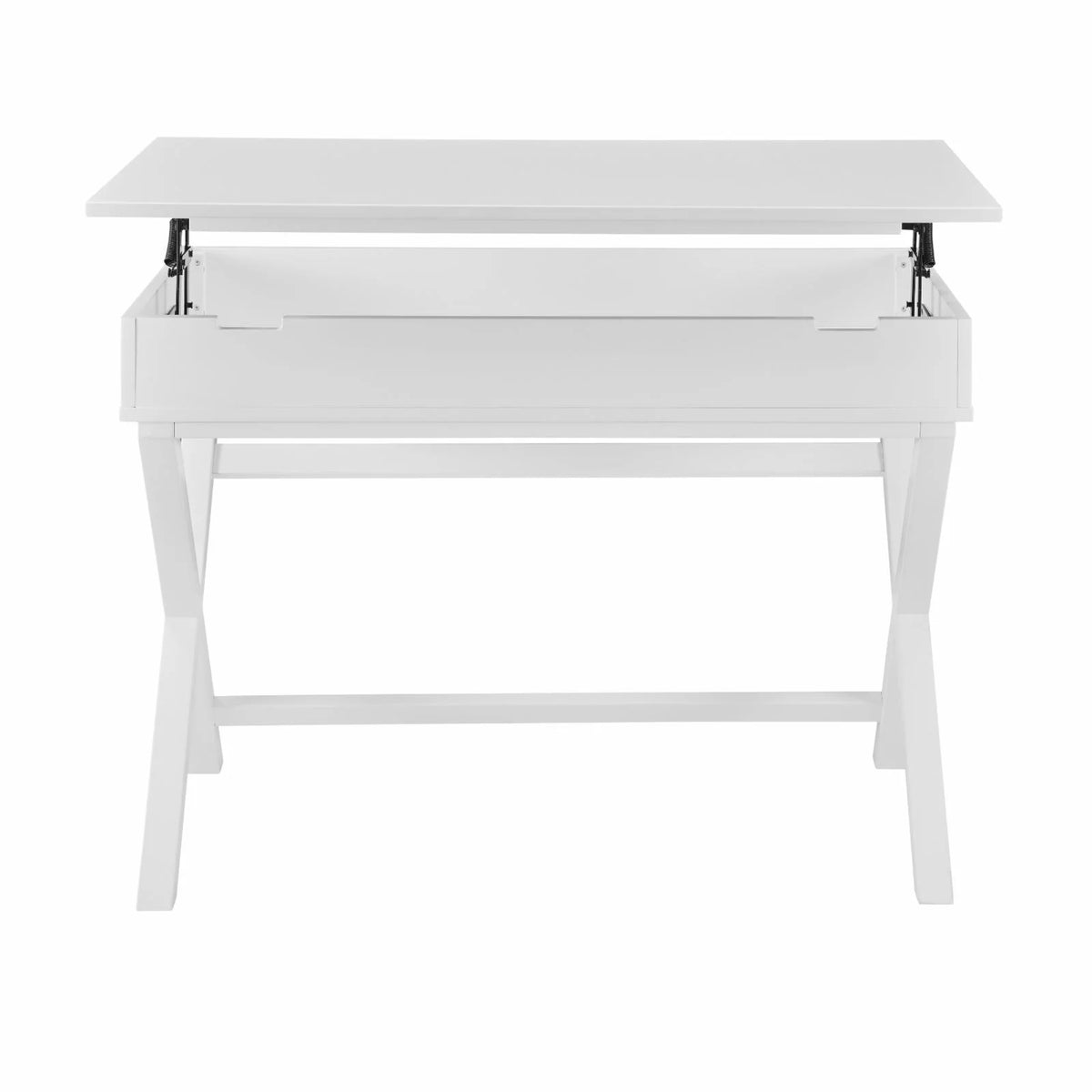 White Lift Top Writing Desk Q365466