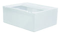 White Pontoon Bench Seat Base E253228