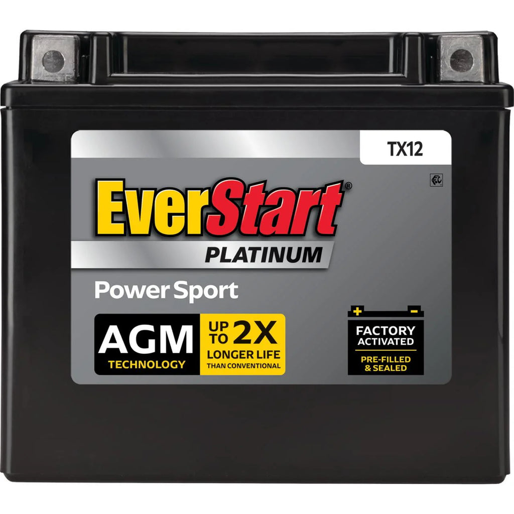 AGM PowerSport Battery Group Size TX12 12 Volt 180 CCA I445
