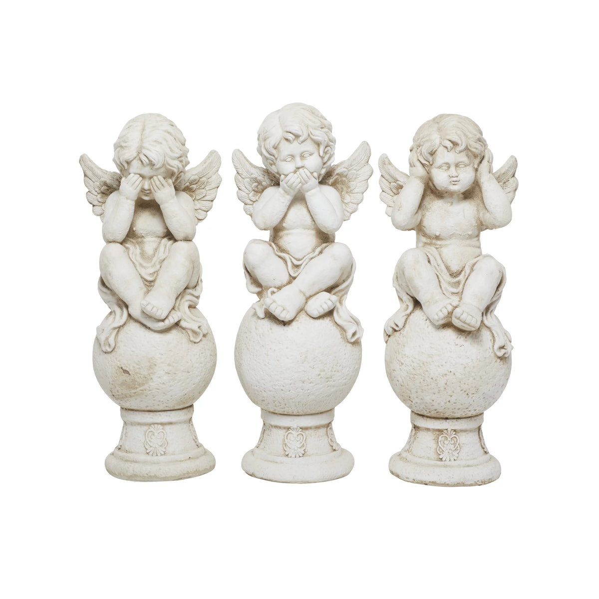 29" Indoor Outdoor Angel Garden Sculpture 3 Pack U21444
