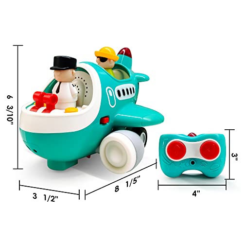 Remote Control Plane Toy with Light Sound X591864