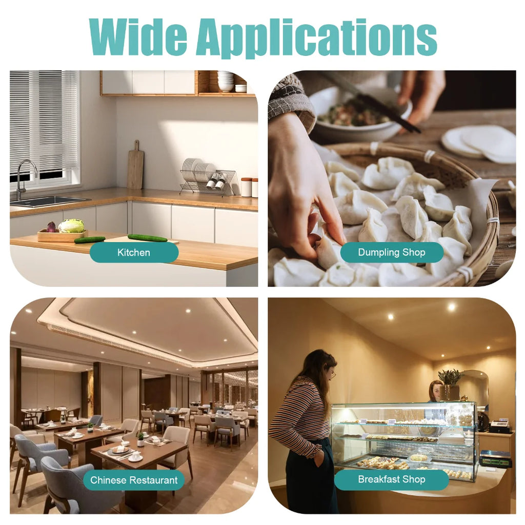 110V Electric Dumpling Skin Maker Machine with 7cm Round Mold H682
