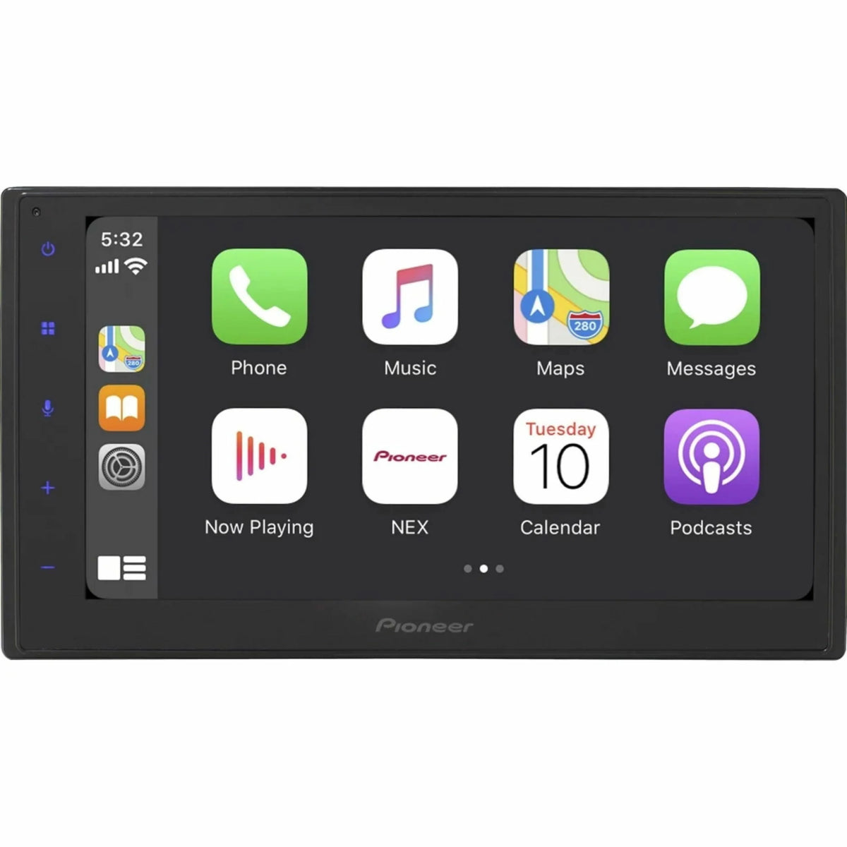 2 DIN Digital Media Player Bluetooth CarPlay Android Auto T486973
