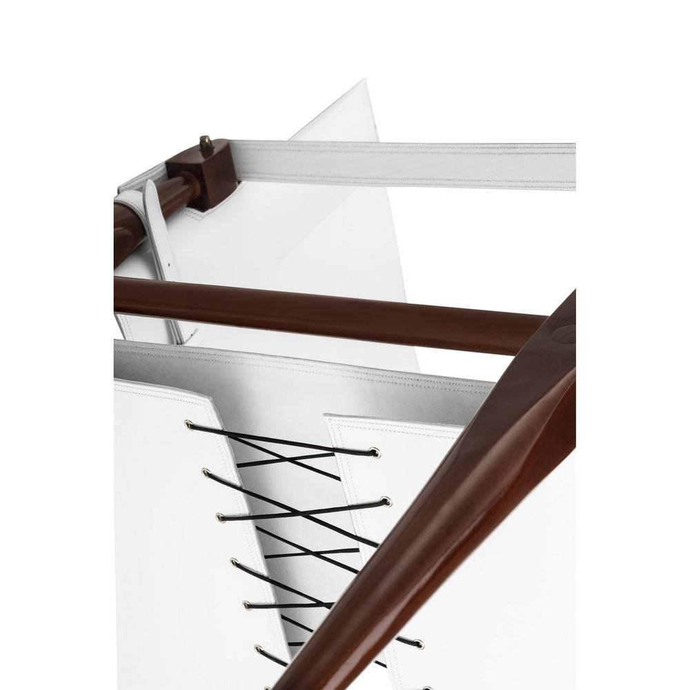 White Campaign Chair M309