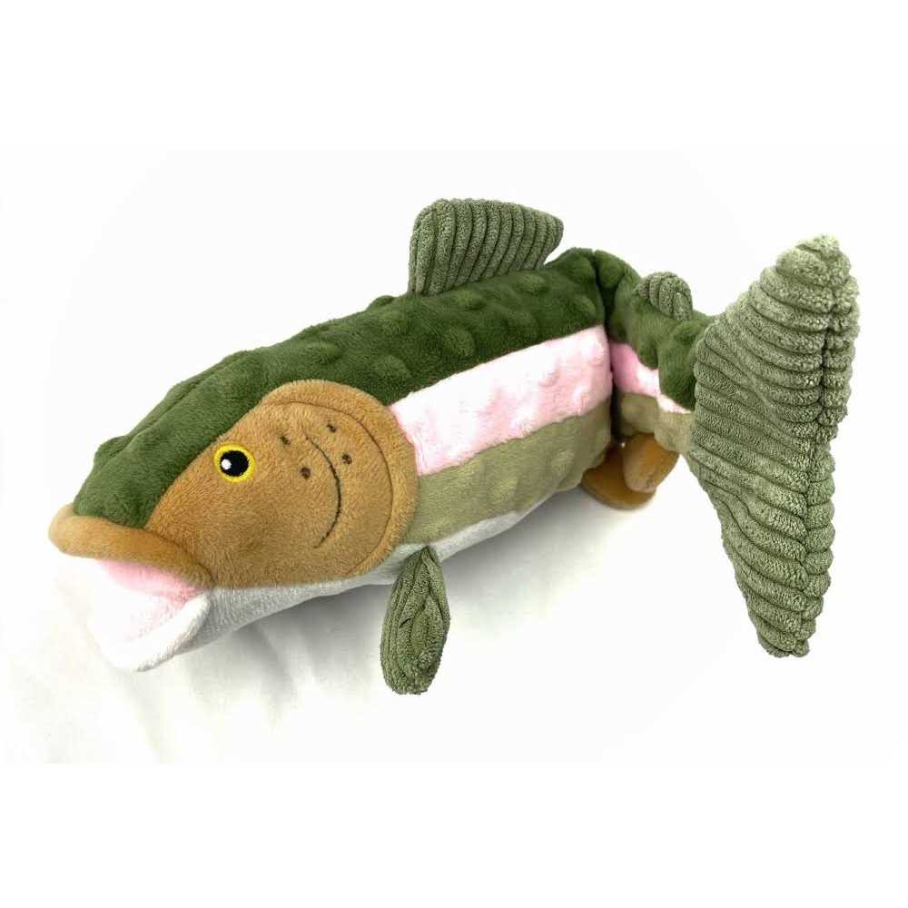 Animated Trout Dog Toy J958