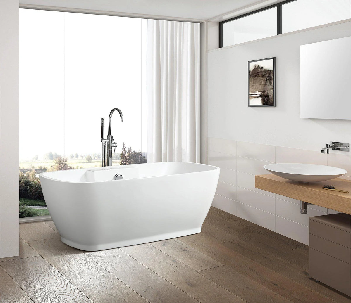 Freestanding Soaking Bathtub O66488