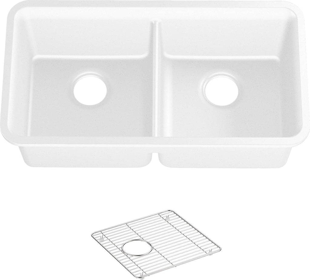 Matte White Kitchen Sink N5220