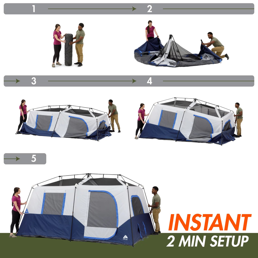 13' x 9' 8-Person Cabin Tent L169