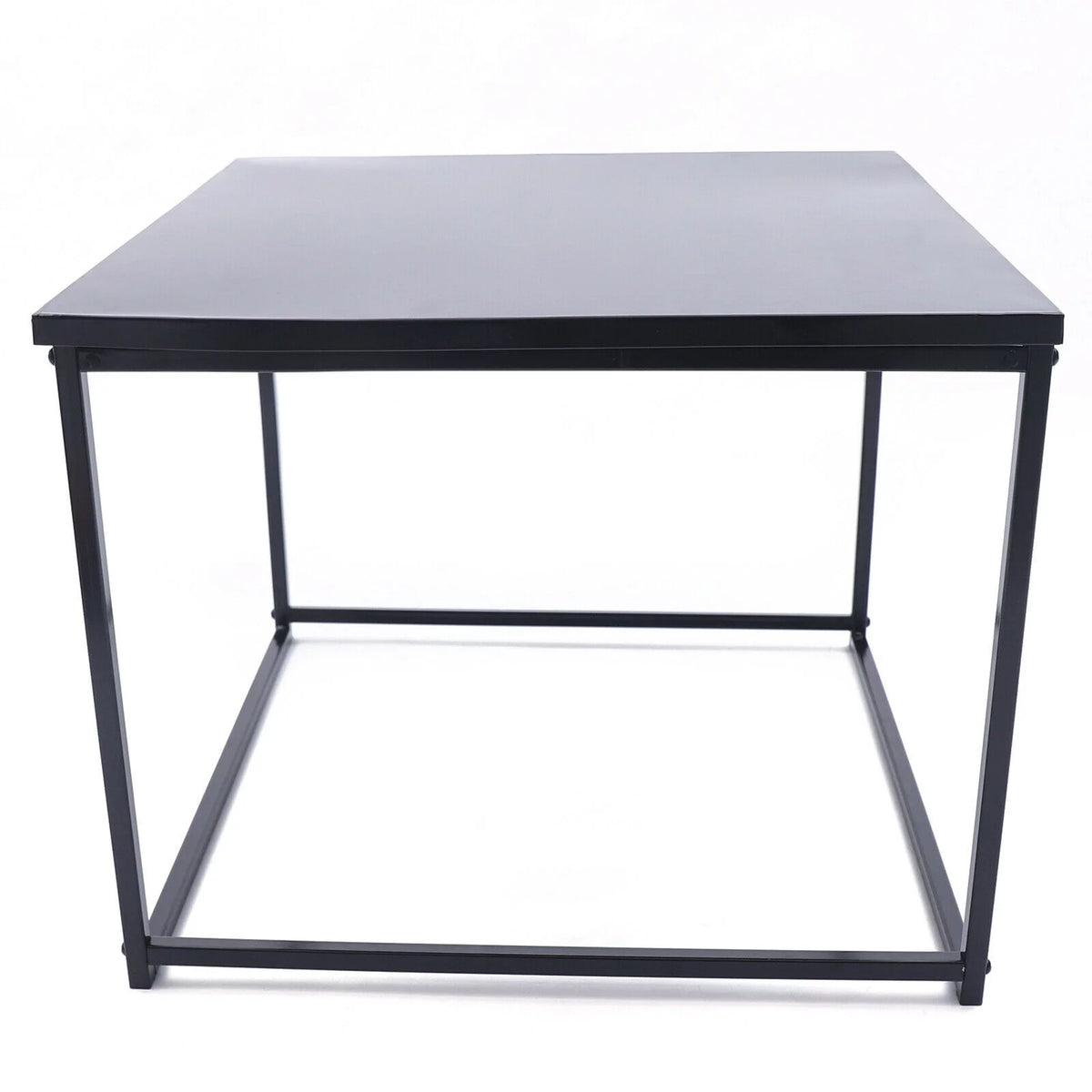 2pcs Black Metal Side Table G951294