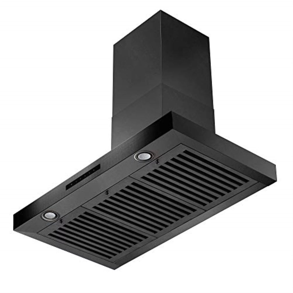 30 in. Black Stainless Steel Wall Range Hood I766
