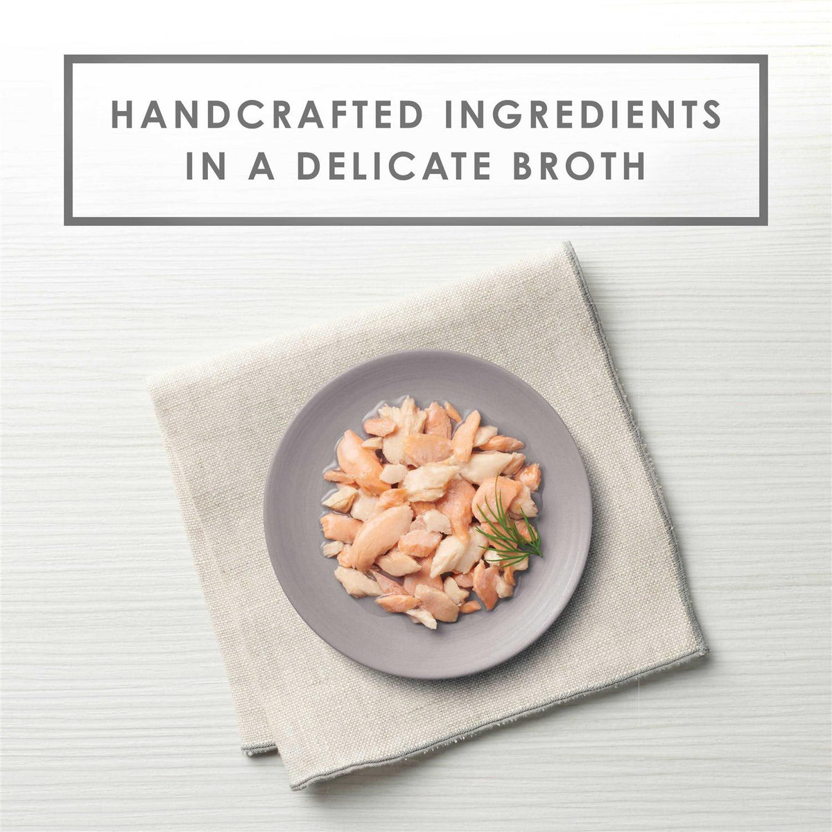 Grain Free Wet Cat Food Topper Salmon Appetizer H5552