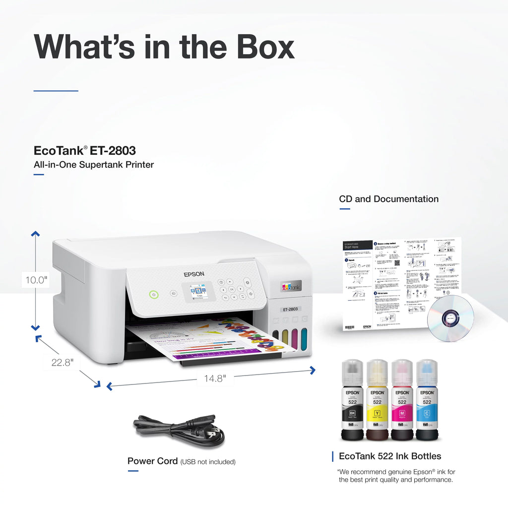 Wireless All-in-One Cartridge-Free Printer Z318